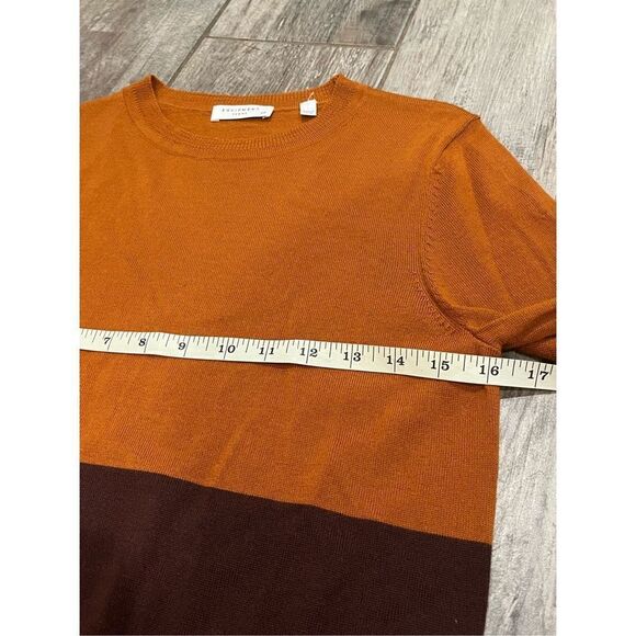 Equipment Femme Color Block Fall Wool Sweater NWOT Size Small - Picture 3 of 5